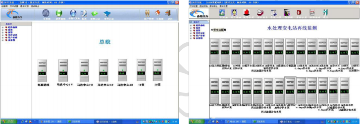 軟件主界面，柜溫總覽